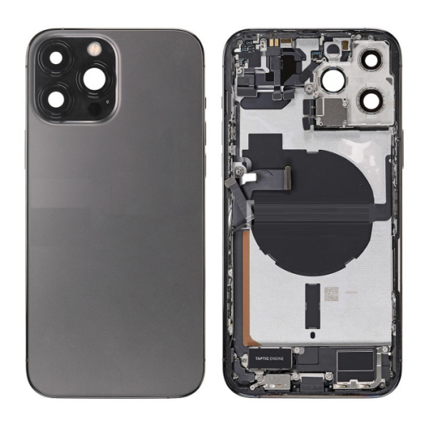 iPhone 13 Pro Max Housing with small parts Pulled Graphite