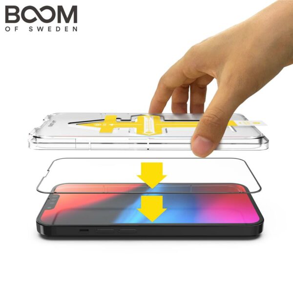 BOOM - iPhone 13 Pro Max Curved Glass Screen Protector