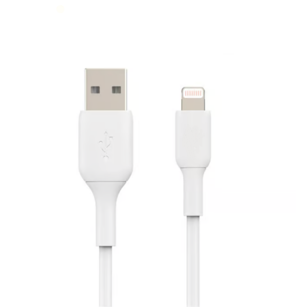 USB-Lightning Cable 2A, 1m - White