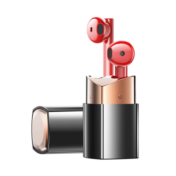 XO Design G5 Twilight Lipstick TWS In-ear Headphones - Red