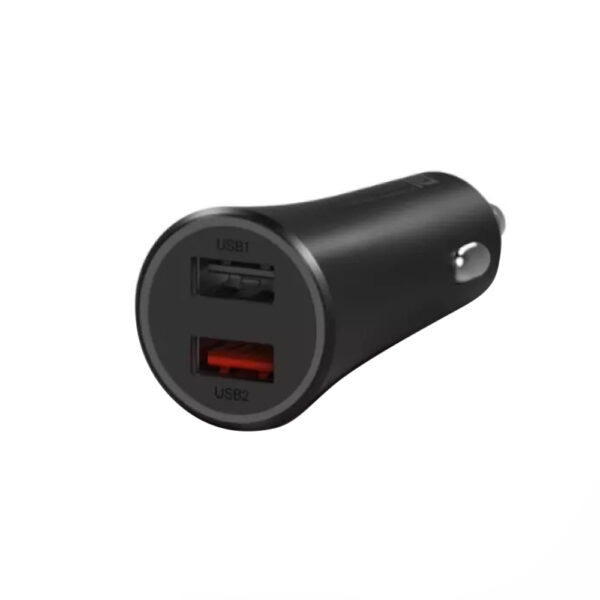 Xiaomi Mi 37W Dual-Port Car Charger Black