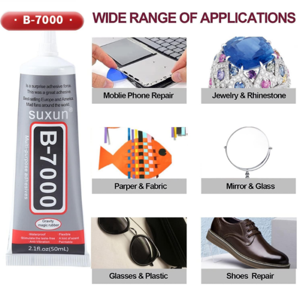 B-7000 Glue 110ML Transparent Adhesive for Mobiel Phone,Touch Screen Cell Phone Repair Adhesive